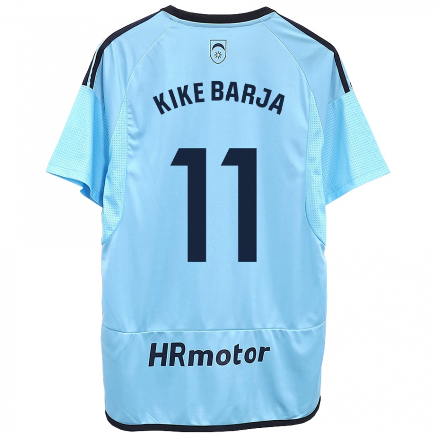 Kinder Kike Barja #11 Blau Auswärtstrikot Trikot 2023/24 T-Shirt Österreich