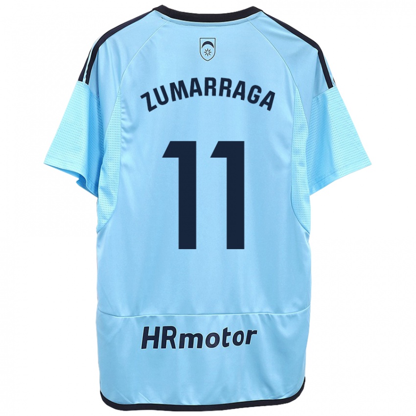 Kinder Aitana Zumárraga Garde #11 Blau Auswärtstrikot Trikot 2023/24 T-Shirt Österreich