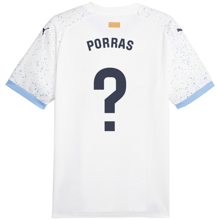 Kinder Hugo Porras #0 Weiß Auswärtstrikot Trikot 2023/24 T-Shirt Österreich