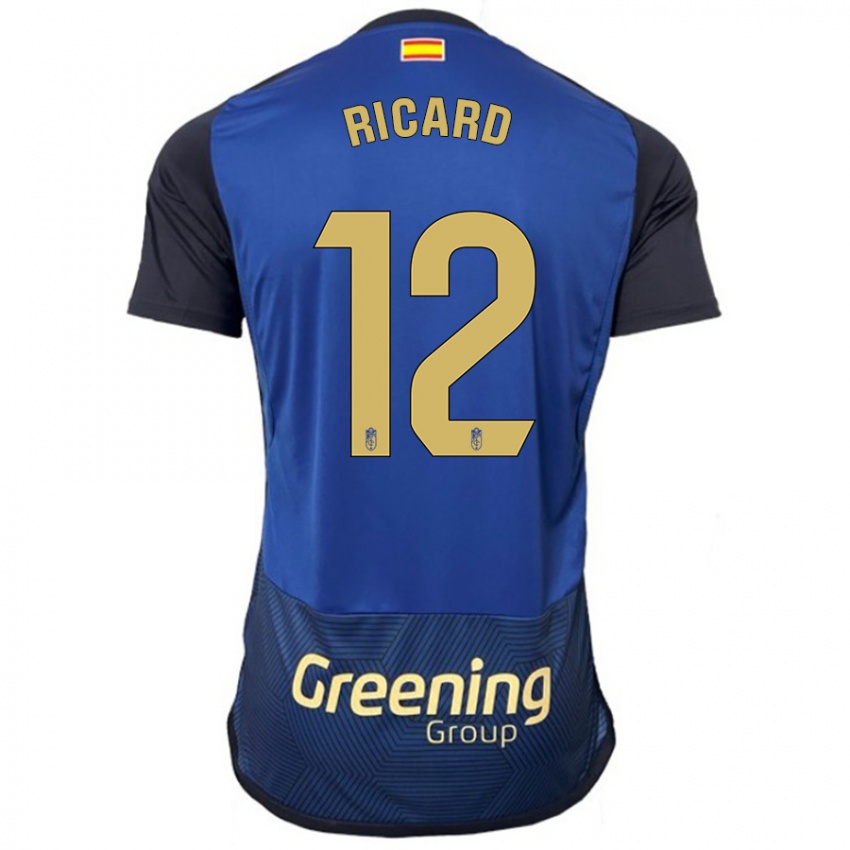 Kinder Ricard Sanchez #12 Marine Auswärtstrikot Trikot 2023/24 T-Shirt Österreich