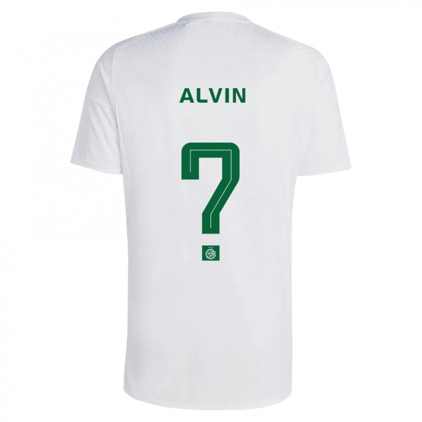 Kinder Glenn Alvin #0 Grün Blau Auswärtstrikot Trikot 2023/24 T-Shirt Österreich