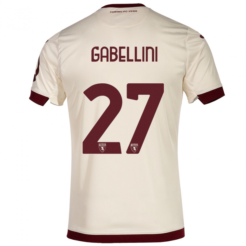 Kinder Tommaso Gabellini #27 Sekt Auswärtstrikot Trikot 2023/24 T-Shirt Österreich