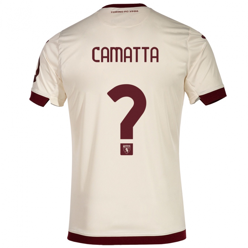 Kinder Alessandro Camatta #0 Sekt Auswärtstrikot Trikot 2023/24 T-Shirt Österreich