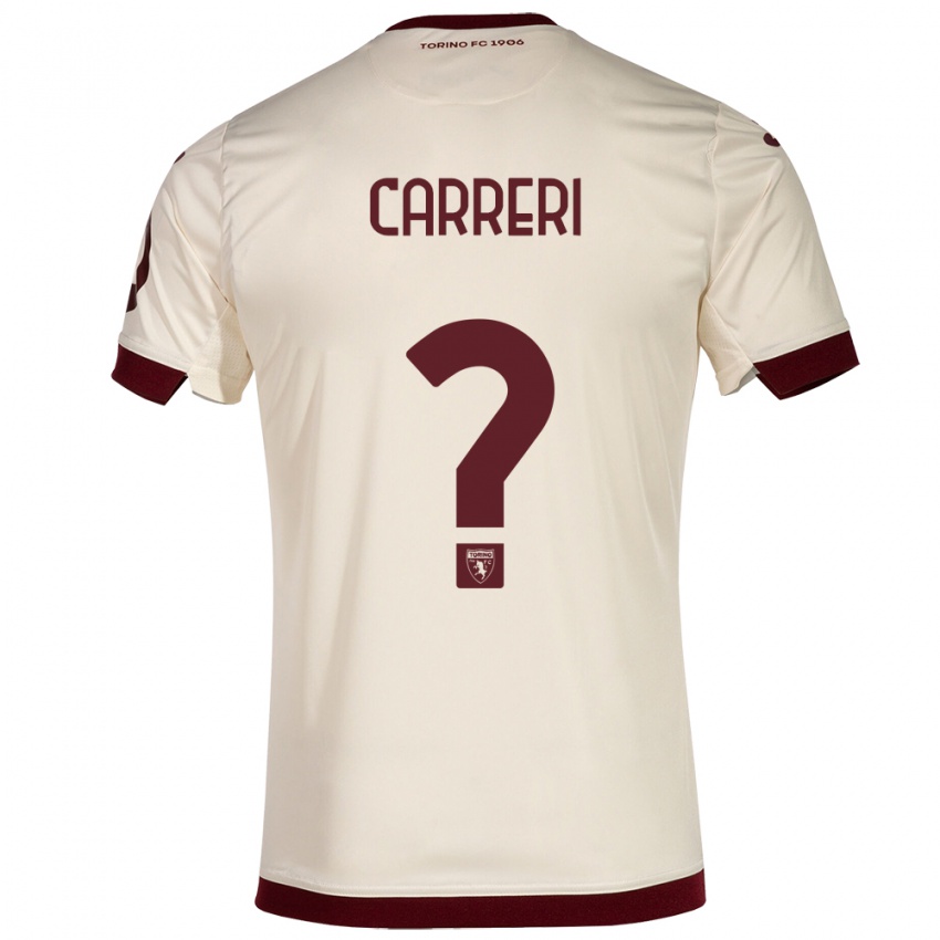 Kinder Carlo Carreri #0 Sekt Auswärtstrikot Trikot 2023/24 T-Shirt Österreich