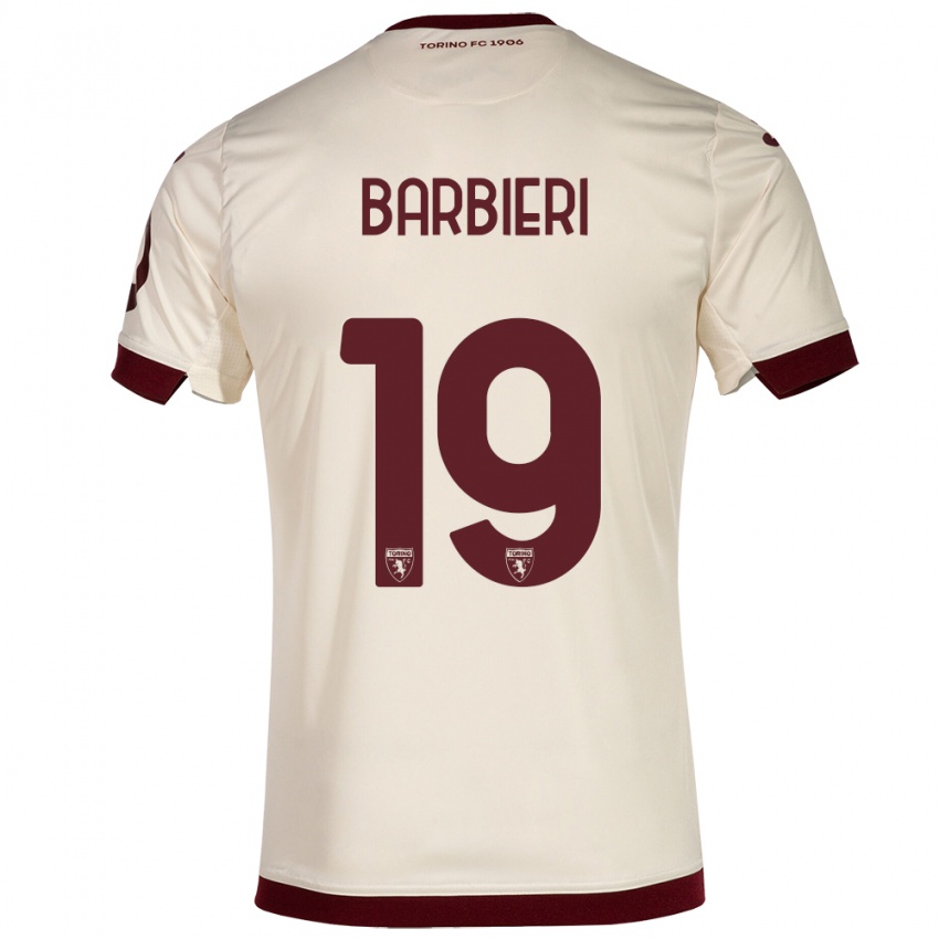 Kinder Raffaella Barbieri #19 Sekt Auswärtstrikot Trikot 2023/24 T-Shirt Österreich