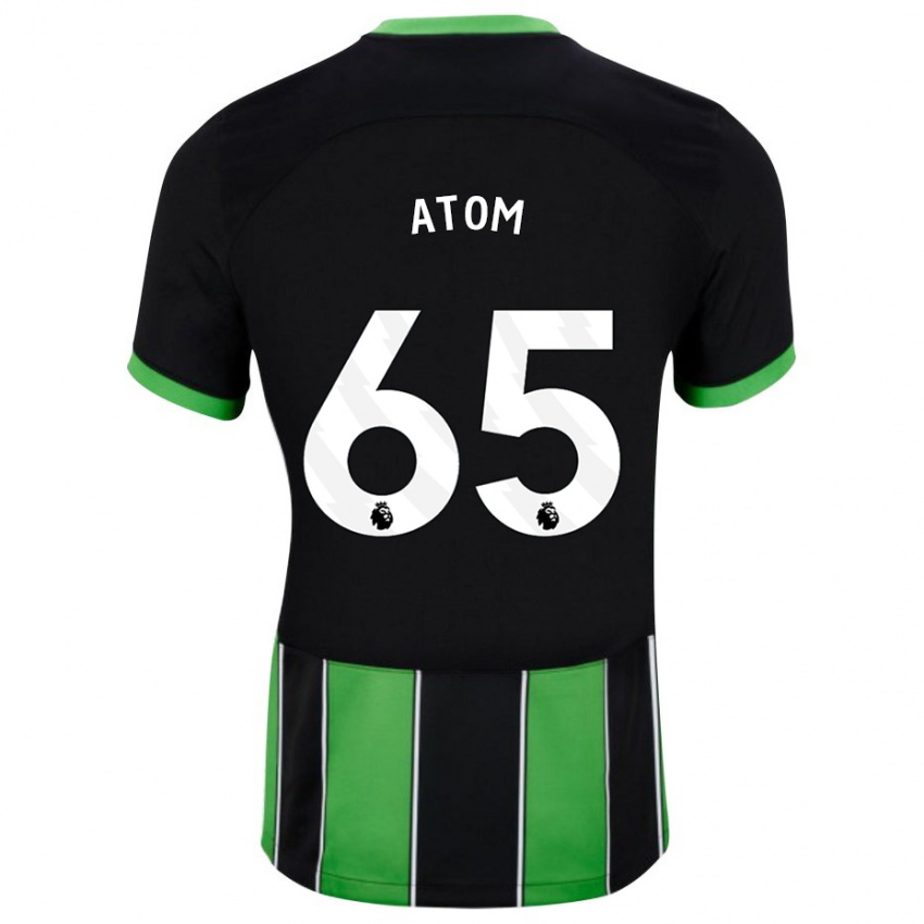 Kinder Noel Atom #65 Schwarz Grün Auswärtstrikot Trikot 2023/24 T-Shirt Österreich