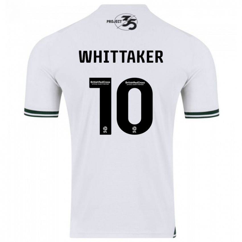 Kinder Morgan Whittaker #10 Weiß Auswärtstrikot Trikot 2023/24 T-Shirt Österreich