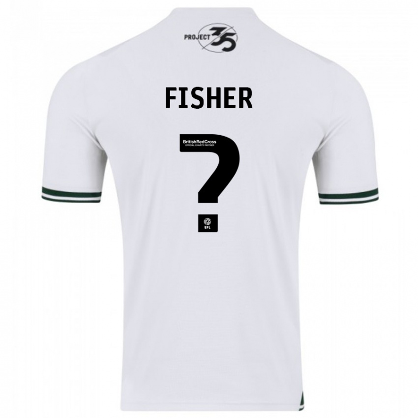 Kinder Cole Fisher #0 Weiß Auswärtstrikot Trikot 2023/24 T-Shirt Österreich