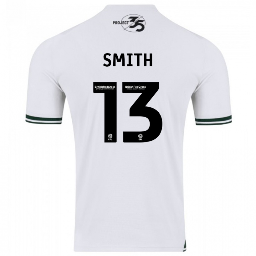 Kinder Grace Smith #13 Weiß Auswärtstrikot Trikot 2023/24 T-Shirt Österreich