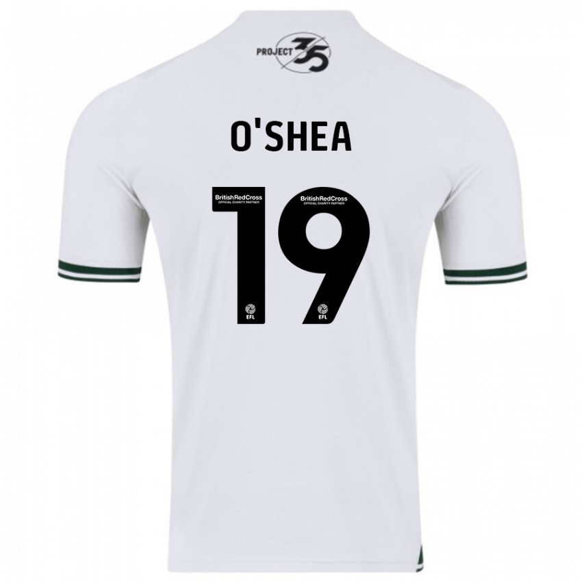 Kinder Erin O'shea #19 Weiß Auswärtstrikot Trikot 2023/24 T-Shirt Österreich