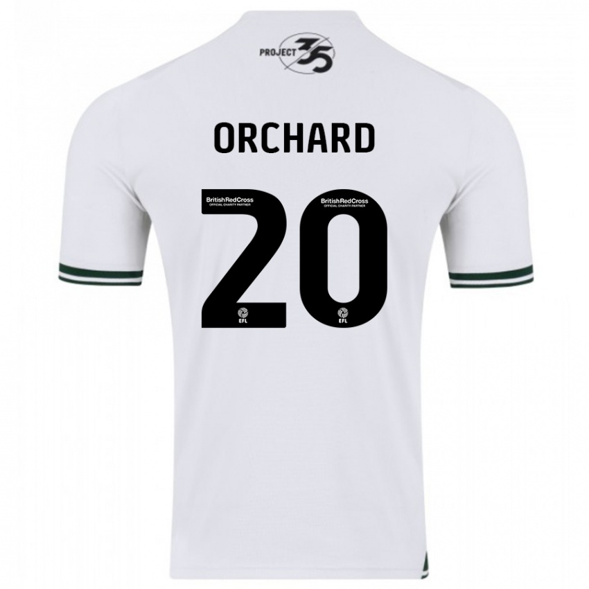 Kinder Fern Orchard #20 Weiß Auswärtstrikot Trikot 2023/24 T-Shirt Österreich