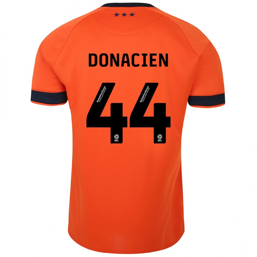 Kinder Janoi Donacien #44 Orangefarben Auswärtstrikot Trikot 2023/24 T-Shirt Österreich