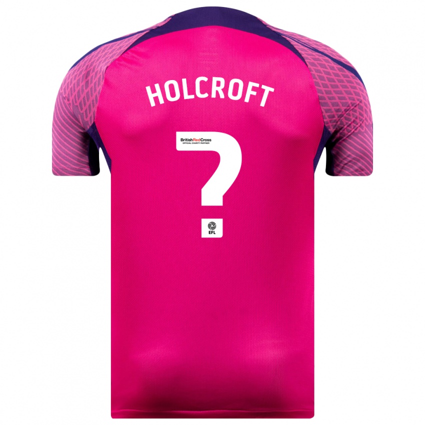 Kinder Finlay Holcroft #0 Lila Auswärtstrikot Trikot 2023/24 T-Shirt Österreich