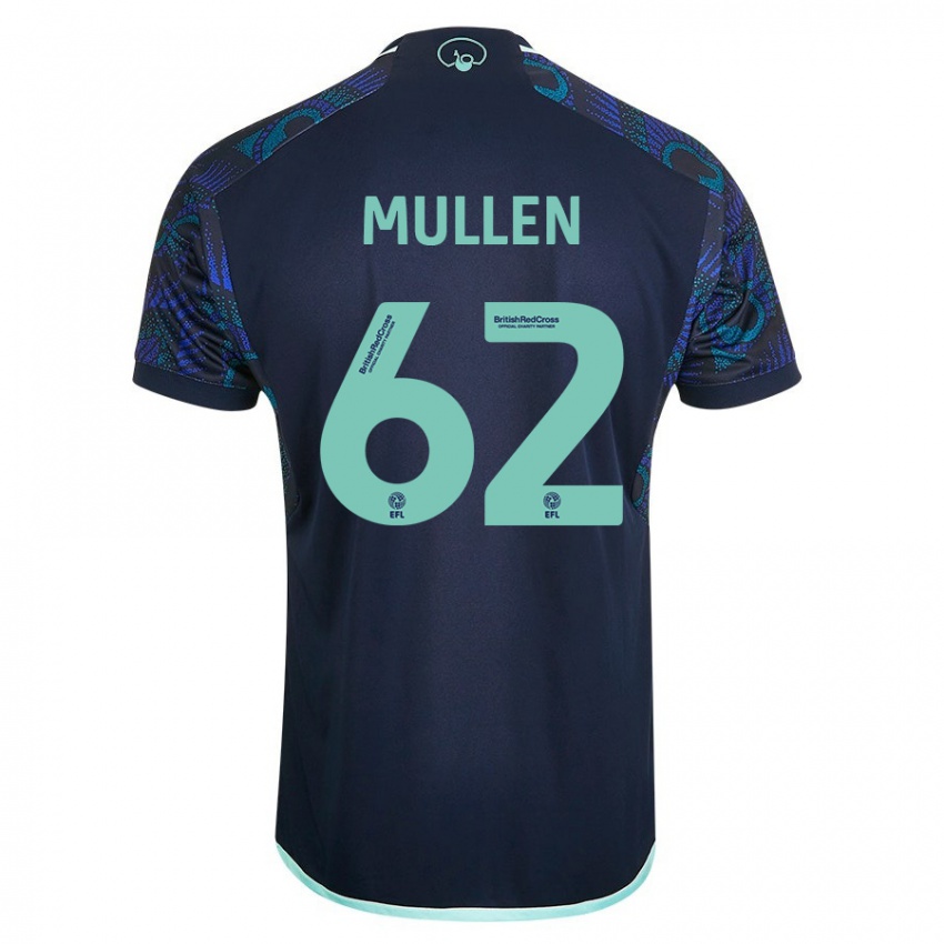Kinder Jeremiah Chilokoa-Mullen #62 Blau Auswärtstrikot Trikot 2023/24 T-Shirt Österreich