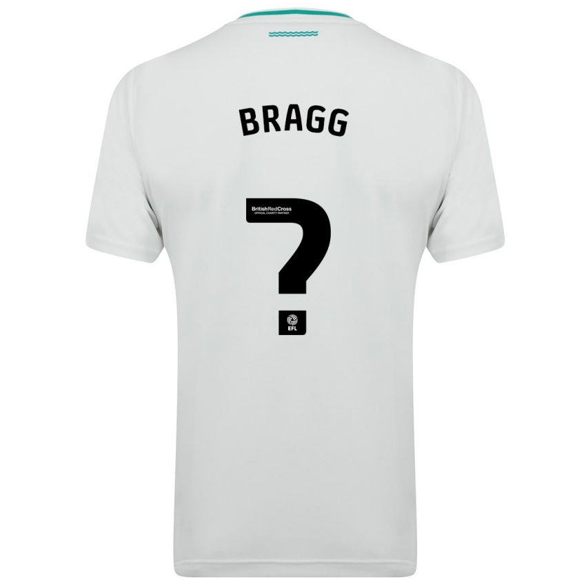 Kinder Cameron Bragg #0 Weiß Auswärtstrikot Trikot 2023/24 T-Shirt Österreich
