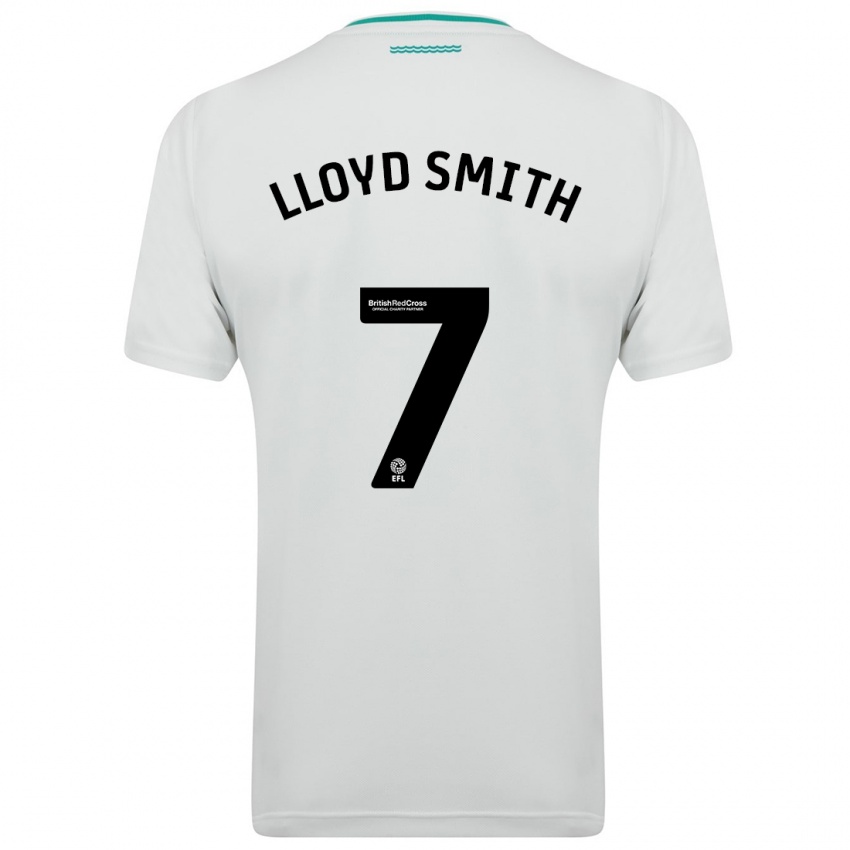 Kinder Lexi Lloyd-Smith #7 Weiß Auswärtstrikot Trikot 2023/24 T-Shirt Österreich
