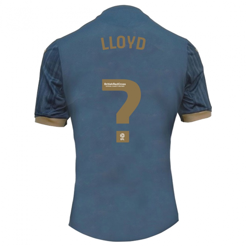 Kinder Tomos Lloyd #0 Dunkles Blaugrün Auswärtstrikot Trikot 2023/24 T-Shirt Österreich