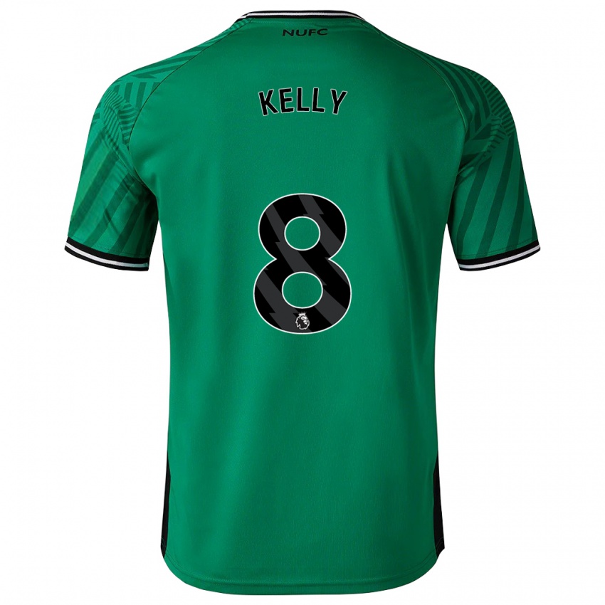 Kinder Emma Kelly #8 Grün Auswärtstrikot Trikot 2023/24 T-Shirt Österreich