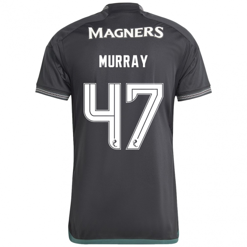 Kinder Dane Murray #47 Schwarz Auswärtstrikot Trikot 2023/24 T-Shirt Österreich