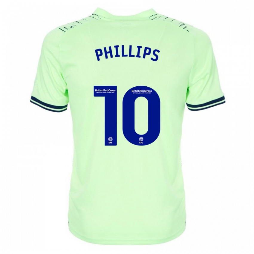 Kinder Matt Phillips #10 Marine Auswärtstrikot Trikot 2023/24 T-Shirt Österreich