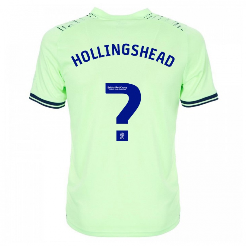 Kinder Ronnie Hollingshead #0 Marine Auswärtstrikot Trikot 2023/24 T-Shirt Österreich