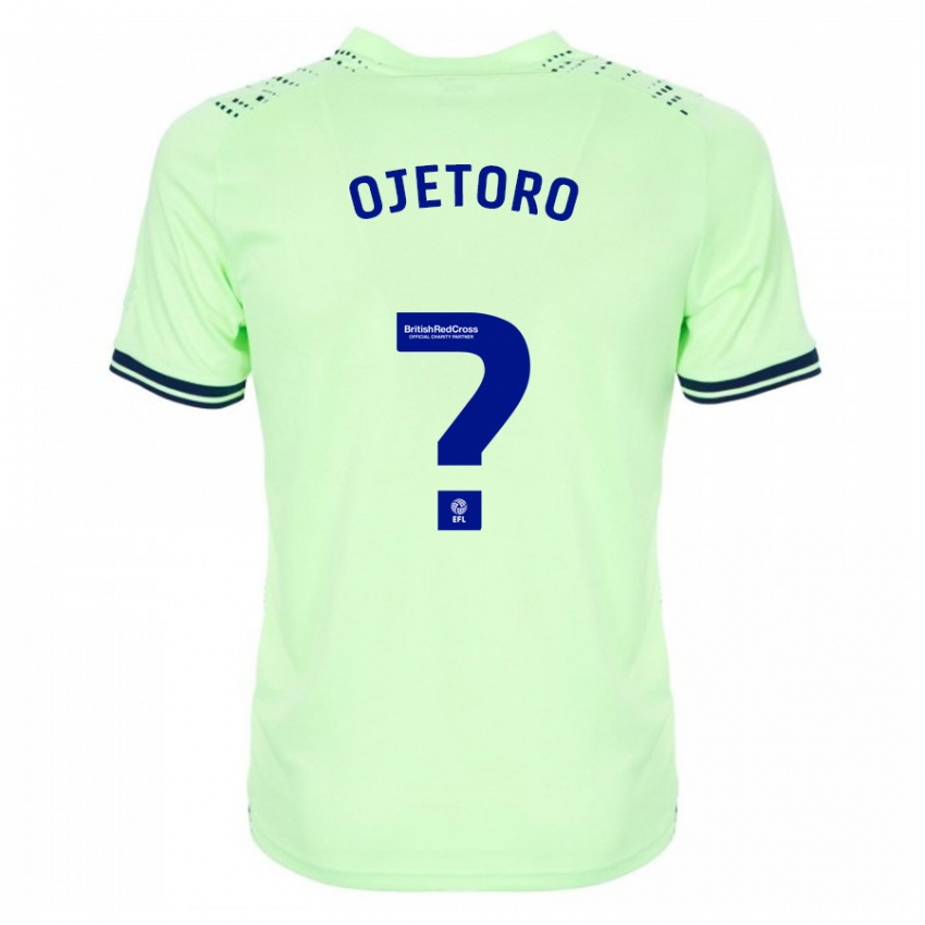 Kinder Wahab Ojetoro #0 Marine Auswärtstrikot Trikot 2023/24 T-Shirt Österreich