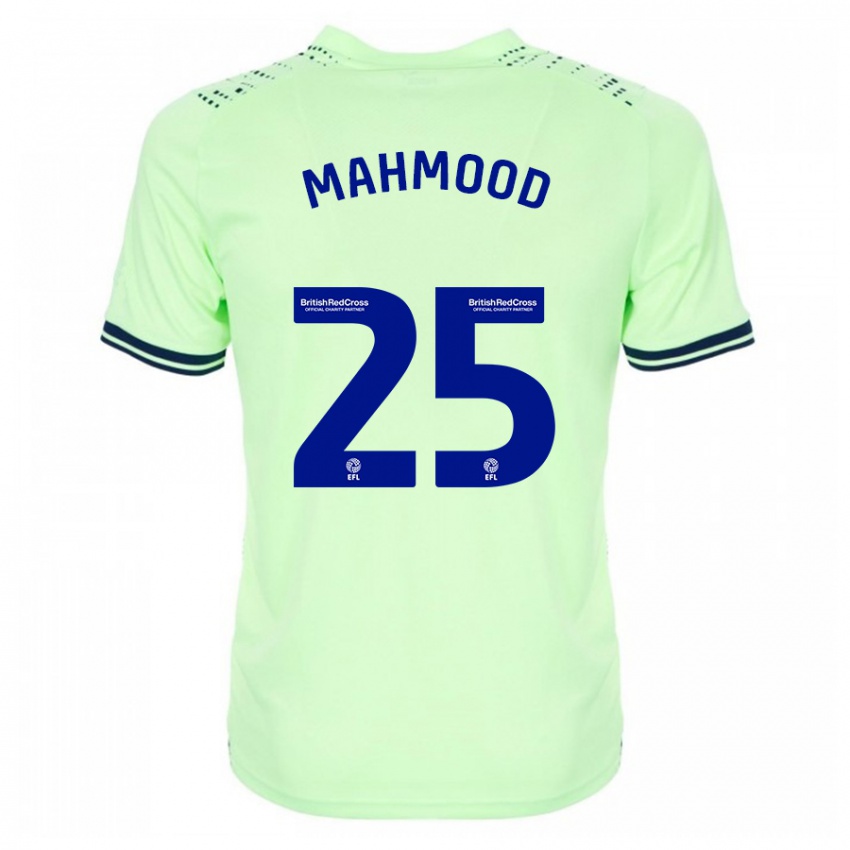 Kinder Mahmood #25 Marine Auswärtstrikot Trikot 2023/24 T-Shirt Österreich