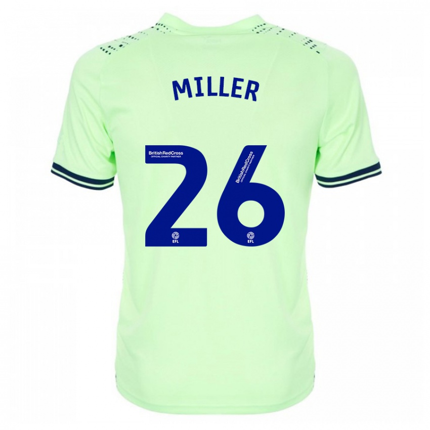 Kinder Nna Miller #26 Marine Auswärtstrikot Trikot 2023/24 T-Shirt Österreich