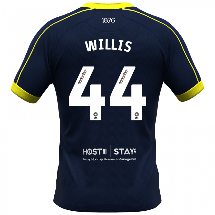 Kinder Pharrell Willis #44 Marine Auswärtstrikot Trikot 2023/24 T-Shirt Österreich