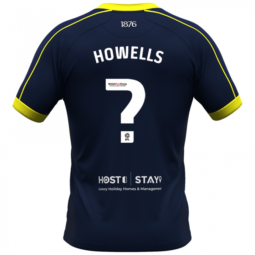 Kinder Max Howells #0 Marine Auswärtstrikot Trikot 2023/24 T-Shirt Österreich