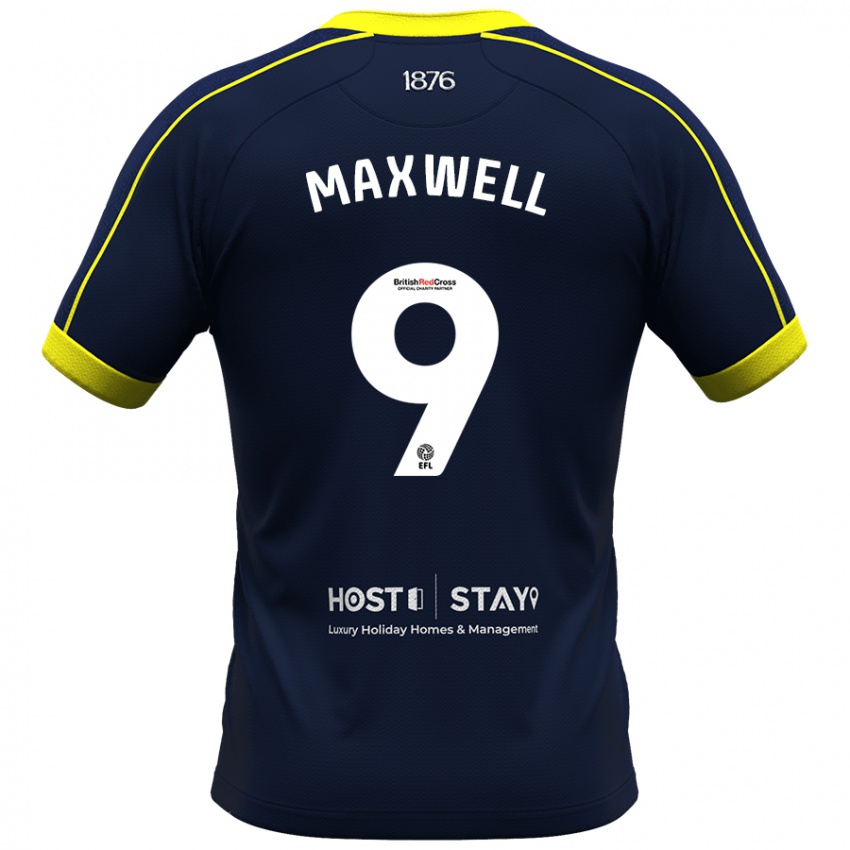 Kinder Armani Maxwell #9 Marine Auswärtstrikot Trikot 2023/24 T-Shirt Österreich