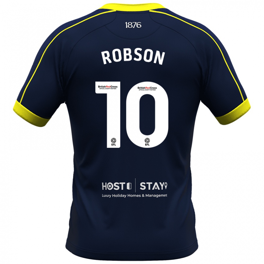 Kinder Lauren Robson #10 Marine Auswärtstrikot Trikot 2023/24 T-Shirt Österreich