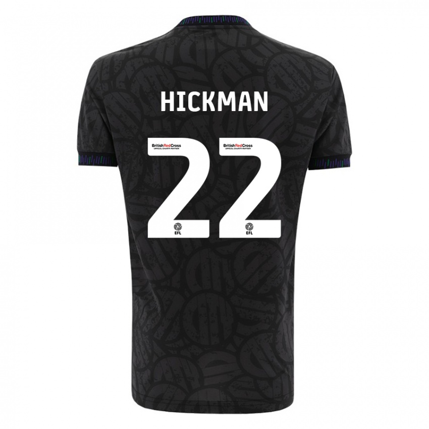 Kinder Taylor Gardner-Hickman #22 Schwarz Auswärtstrikot Trikot 2023/24 T-Shirt Österreich