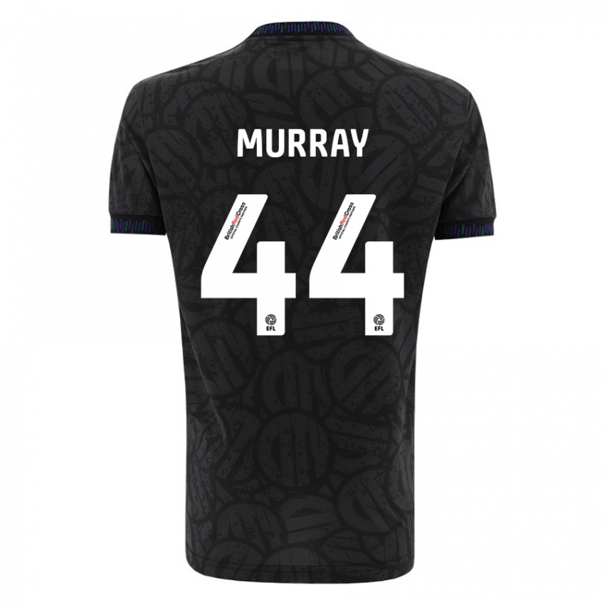 Kinder Satara Murray #44 Schwarz Auswärtstrikot Trikot 2023/24 T-Shirt Österreich