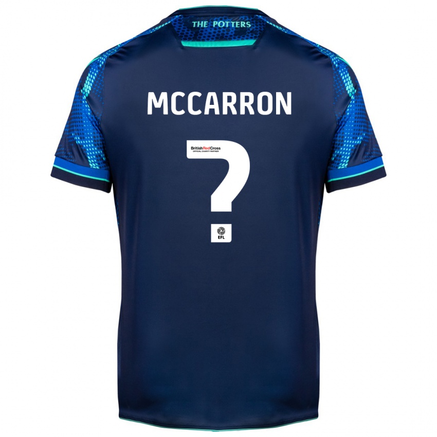 Kinder Liam Mccarron #0 Marine Auswärtstrikot Trikot 2023/24 T-Shirt Österreich