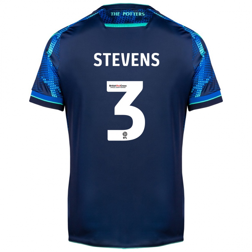 Kinder Enda Stevens #3 Marine Auswärtstrikot Trikot 2023/24 T-Shirt Österreich