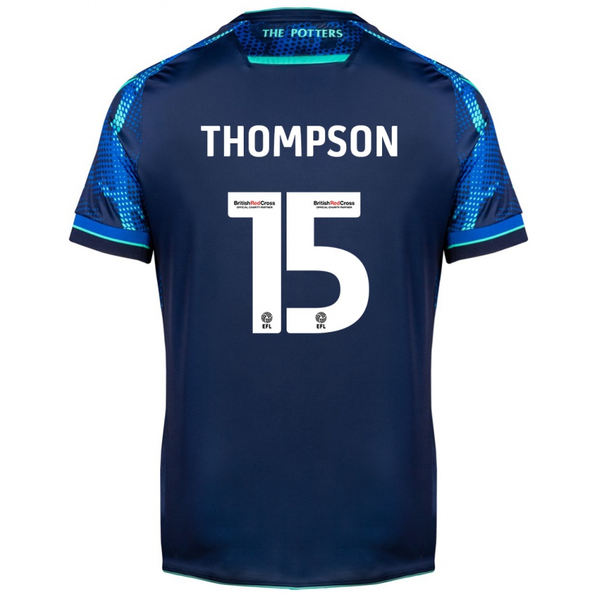 Kinder Jordan Thompson #15 Marine Auswärtstrikot Trikot 2023/24 T-Shirt Österreich