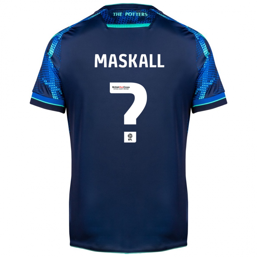 Kinder Josh Maskall #0 Marine Auswärtstrikot Trikot 2023/24 T-Shirt Österreich