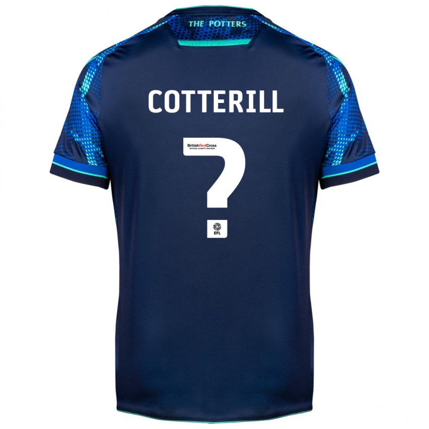 Kinder Alex Cotterill #0 Marine Auswärtstrikot Trikot 2023/24 T-Shirt Österreich