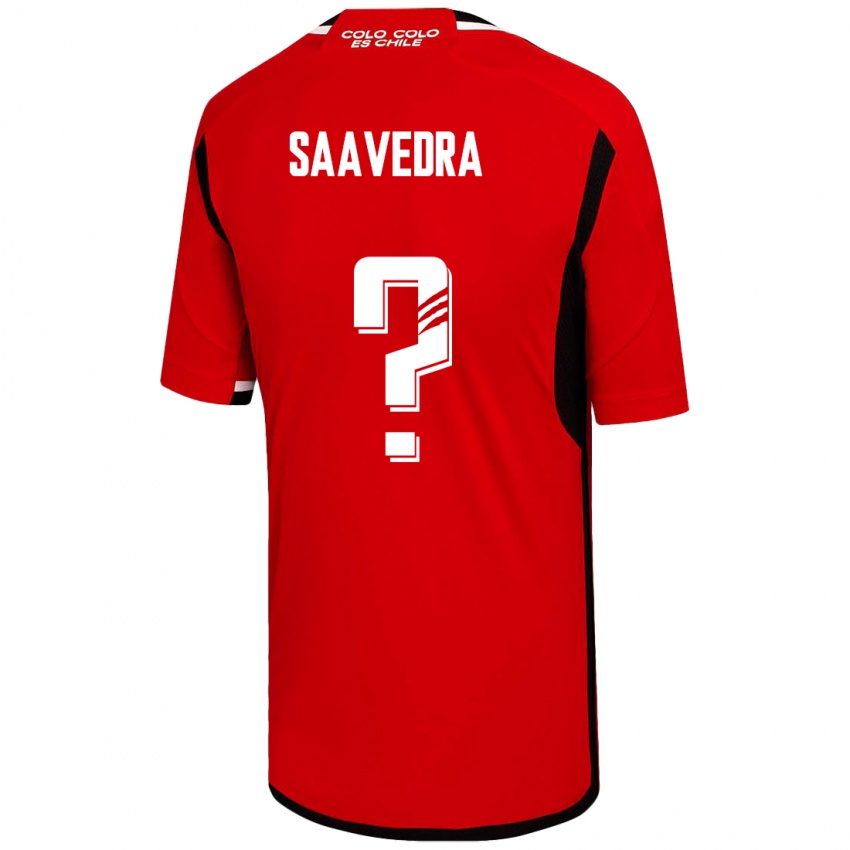 Kinder Danilo Saavedra #0 Rot Auswärtstrikot Trikot 2023/24 T-Shirt Österreich