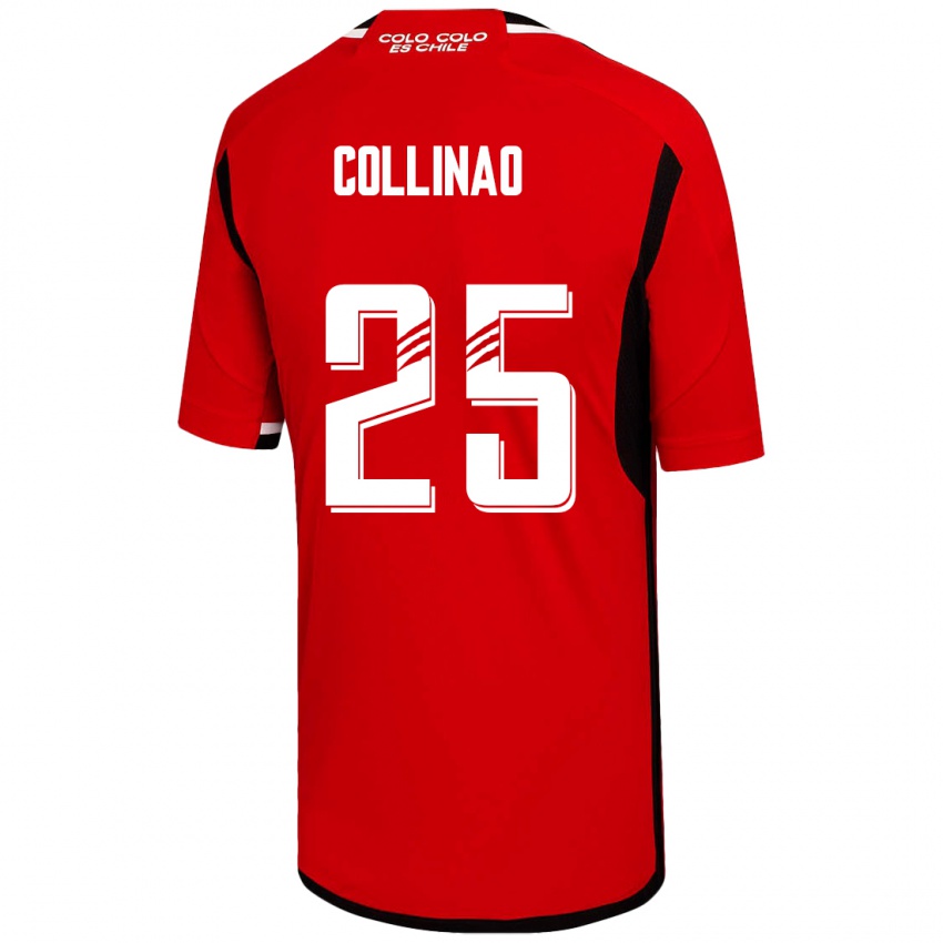 Kinder Margarita Collinao #25 Rot Auswärtstrikot Trikot 2023/24 T-Shirt Österreich