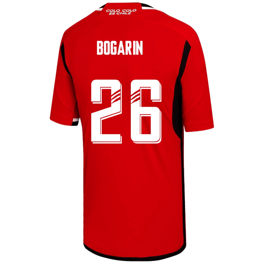 Kinder Dahiana Bogarín #26 Rot Auswärtstrikot Trikot 2023/24 T-Shirt Österreich