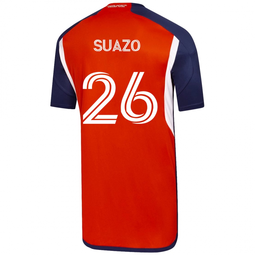 Kinder Gretzel Suazo #26 Weiß Auswärtstrikot Trikot 2023/24 T-Shirt Österreich