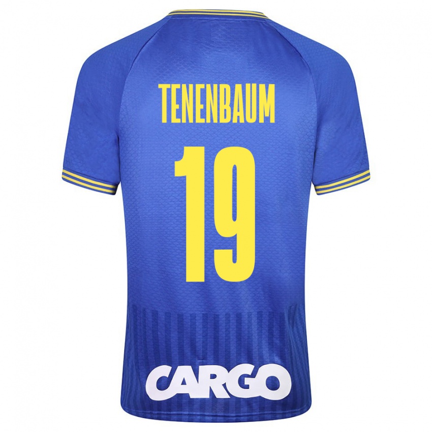 Kinder Daniel Tenenbaum #19 Blau Auswärtstrikot Trikot 2023/24 T-Shirt Österreich