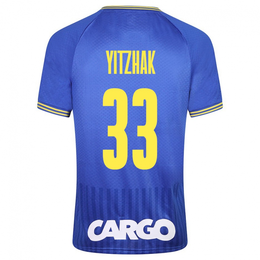 Kinder Or Yitzhak #33 Blau Auswärtstrikot Trikot 2023/24 T-Shirt Österreich