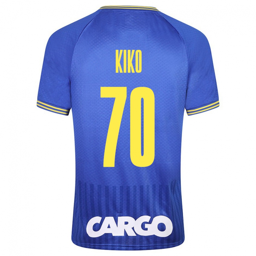 Kinder Kiko Bondoso #70 Blau Auswärtstrikot Trikot 2023/24 T-Shirt Österreich