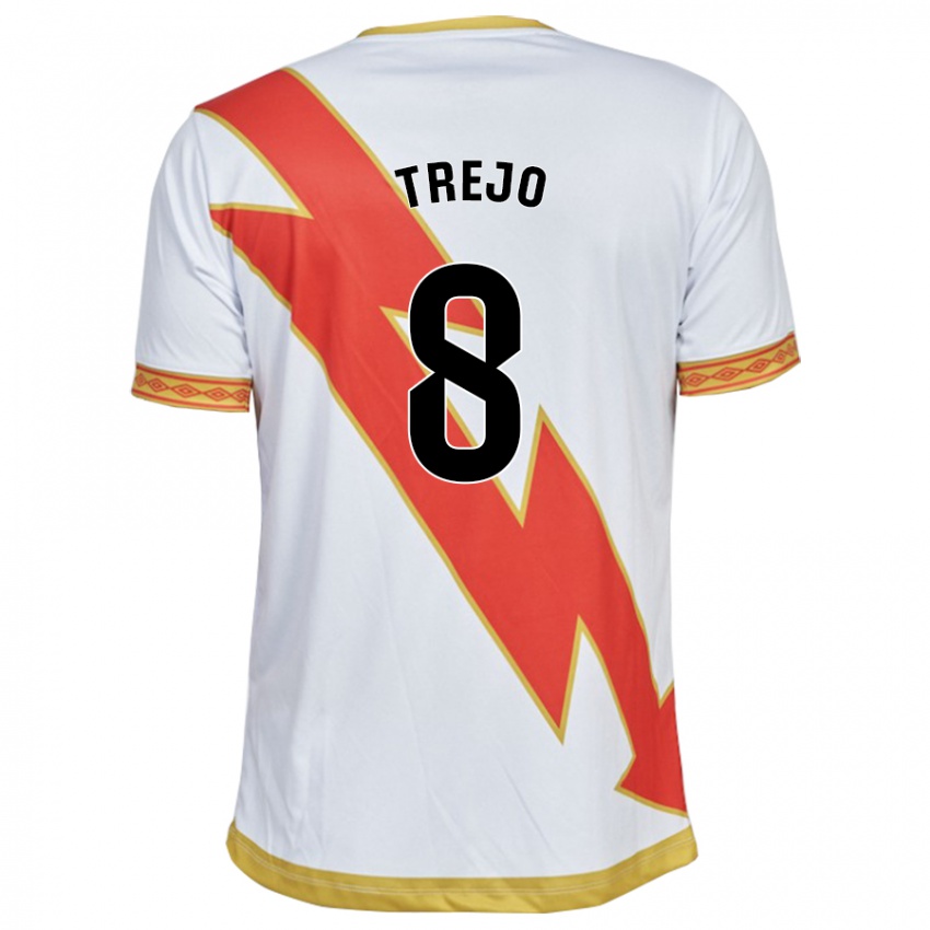 Herren Óscar Trejo #8 Weiß Heimtrikot Trikot 2023/24 T-Shirt Österreich