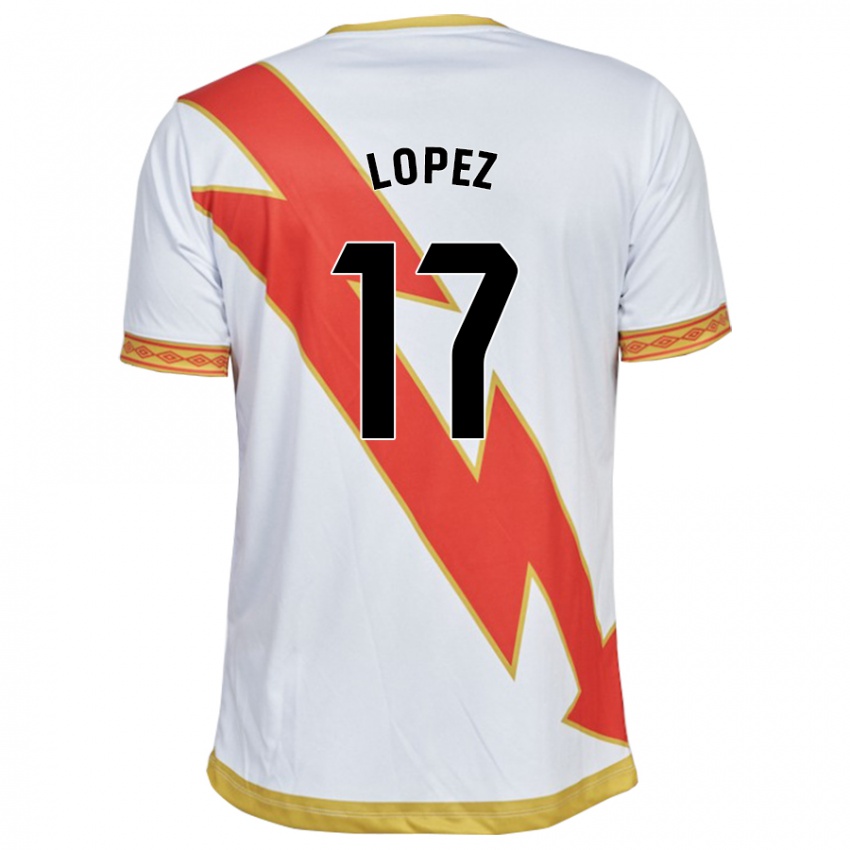 Herren Unai Lopez #17 Weiß Heimtrikot Trikot 2023/24 T-Shirt Österreich