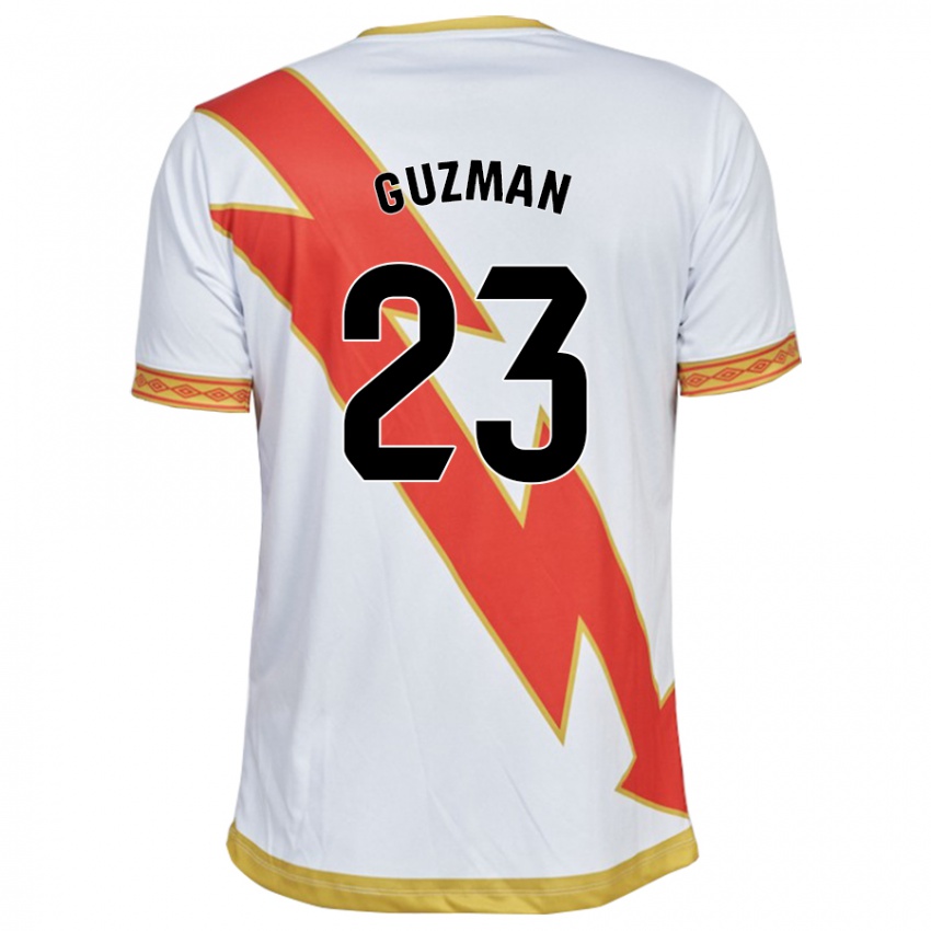 Herren Miguel Guzmán #23 Weiß Heimtrikot Trikot 2023/24 T-Shirt Österreich