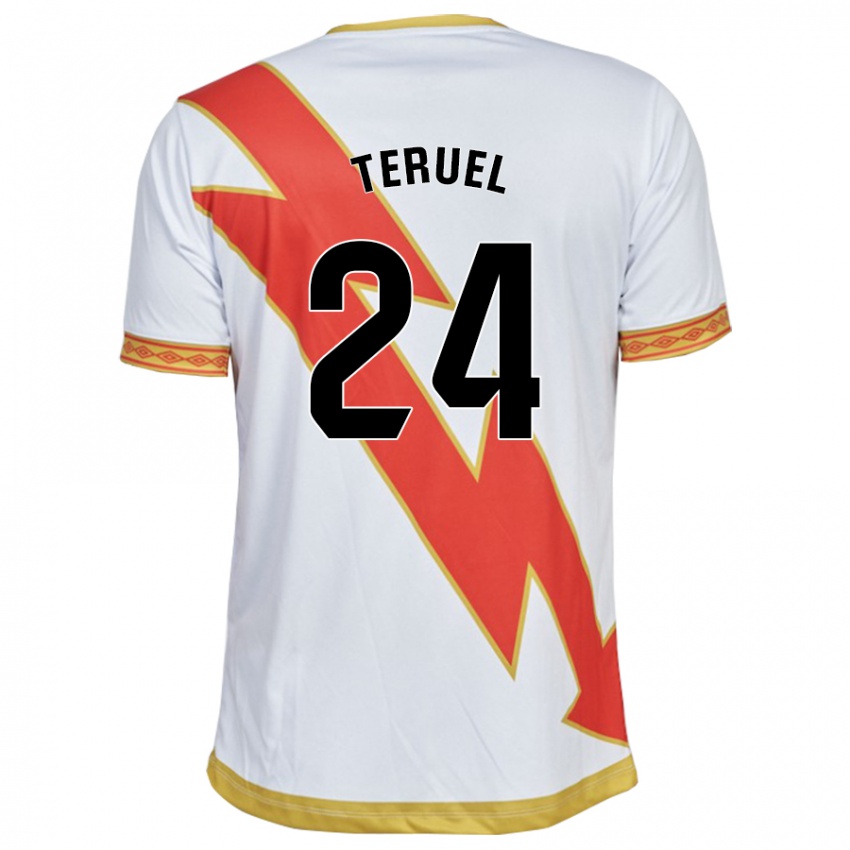 Herren Laura Teruel Montero #24 Weiß Heimtrikot Trikot 2023/24 T-Shirt Österreich